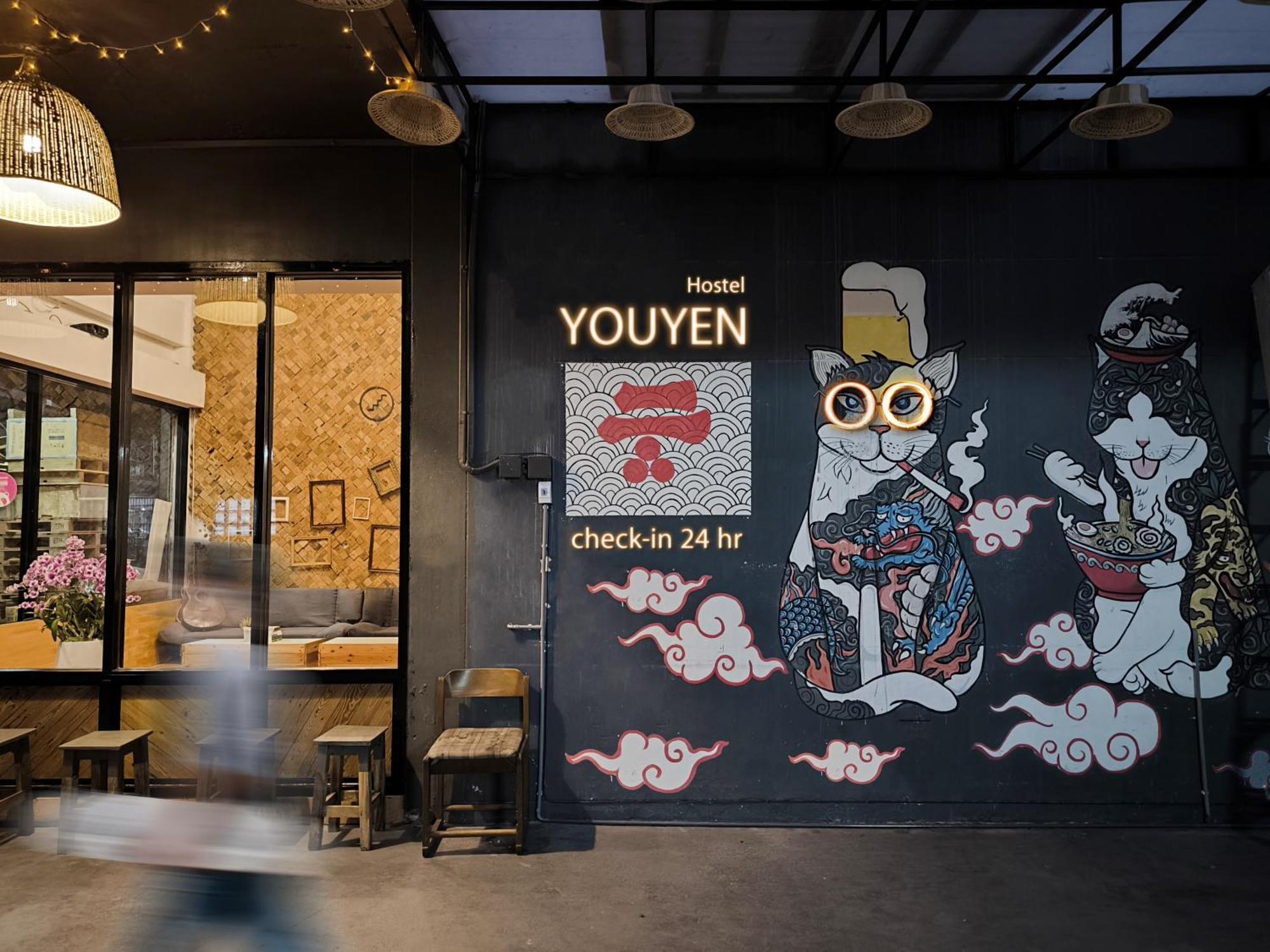 Youyen Hostel Bangkok Exterior foto